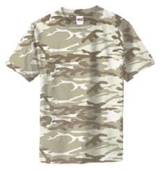 ANVIL迷彩Tシャツ・カモフラージュサンド