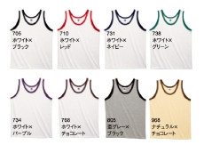 Printstar・タンクトップカラー展開/ホワイト・ブラック